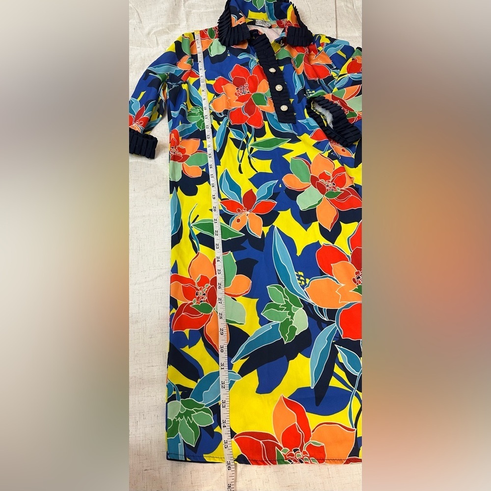 CobyCo Colorful Floral Dress ❤️💙 - Picture 2 of 15